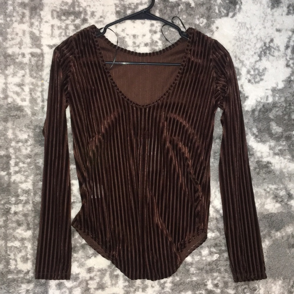 Suede Bodysuit